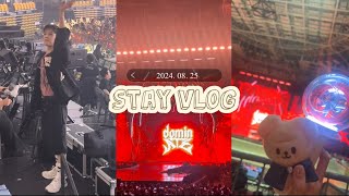 [STAY VLOG] 평스테이가 되♡ | 스키즈 콘서트 첫막콘 | stray kids World Tour ﹤dominATE in SEOUL﹥