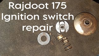 Rajdoot Ignition switch repair #restorationproject #rajdoot175 #escorts#yamaha2strokebikes