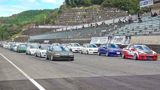 【カスタムシビック サーキット走行①】HONDAism サーキットフェスタ FD2OMT VTEC