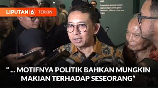 Respons Polemik Lukisan Yos Suprapto, Fadli Zon Tepis Tudingan Pemberedelan | Liputan 6