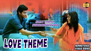 Santhosh Subramaniyam Love Theme & BGM Offical 4K HD Video Song | #JeyamRavi #Jeliniya
