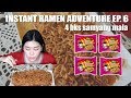 4 BUNGKUS MALA SAMYANG MUKBANG || Instant Ramen Adventure Ep. 6