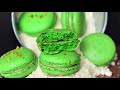 Фисташковые МАКАРОН ☆ На ФРАНЦУЗСКОЙ меренге ☆ pistachio macaron