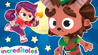 Little Red Riding Hood VS WEREWOLF - Funny Fairy tales Stories   | Increditales | Cartoons for Kids