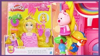 라푼젤의 긴 머리로 친구들을 구해요! 플레이도우 라푼젤 만들기 놀이 Play-Doh Disney Princess Rapunzel | Good Toy 안녕이