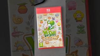 Yoshi and the Mysterious Book Unboxing Nintendo Switch 2 #yoshi #nintendoswitch2