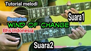 Tutorial melodi Wind Of Change - Scorpions || Guitar solo lesson by Edi Purwanto