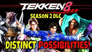 TEKKEN 8: DISTINCT SEASON 2 DLC CHARACTER POSSIBILITIES!