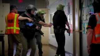 DPSST Active Shooter Training in Lakeview schools 3-26-2015