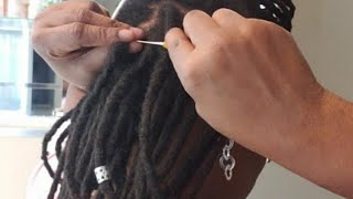 Crochet Maintenance on Locs