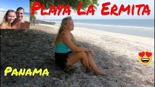 (4K HDR) Playa La Ermita - PANAMA  Heute besuchen wir Playa La Ermita  #explore #Visit