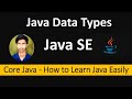 Java - Data Types | byte | short | int | long | float | double | char | boolean