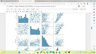 Sales prediction with python | OASIS INFOBYTE Internship | Task 5