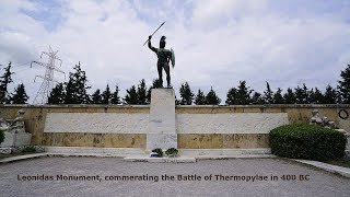 18 Leonidas Monument, Battle of Thermopylae, Thermopylae Greece