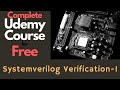 Systemverilog Free Course: Udemy: VLSI Verification Courses: SV Beginner 1: Start with TB  Construct