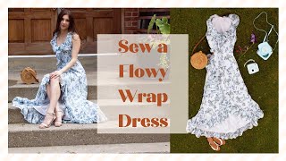 Sew a with Chiffon and Make a Romantic Maxi Dress - McCalls M7745