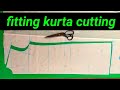 💯 fitting kurta cutting 🔥 gents fitting kurta cutting / how to cut fitting kurta gents