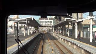 04 View from Train 山陽本線115系 前面展望 笠岡－福山