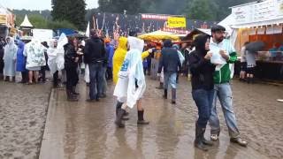 Viel Regen und Schlamm am Open Air St. Gallen 2016