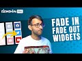 Elementor - Fade In and Fade Out - Transparency Scrolling Effect Fixed Icons