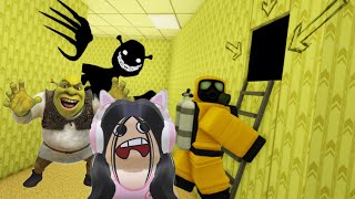 Shrek em The  Backrooms ( Roblox)