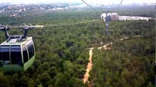 Parnitha Cable car - Athens Greece  (27/01/13)