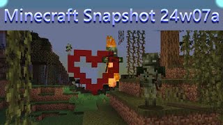 New Skeleton - Bogged! \\ Обзор Снапшота 24w07a - Новый Болотный Скелет! (Minecraft 1.20.5 \u0026 1.21)!~