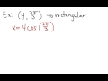 8.1 polar coordinates