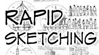 Rapid sketching - Architecture Daily Sketches