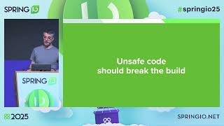 Null Safety in Java with JSpecify and NullAway by Sébastien Deleuze @ Spring I/O 2025