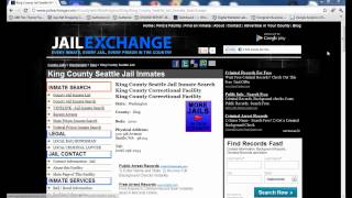 King County Jail Inmate Search - Seattle's Lockup Info