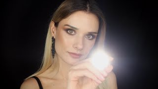 ASMR Light Trigger , Hand Movements , Binaural triggers and Music for Meditation