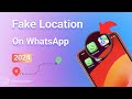 🤪How to Send Fake Location on WhatsApp | Share Live Location | iPhone & Android Supported 2024