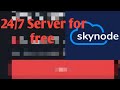 How to make a Terraria server on mobile for free with skynode 2022 (Easy)