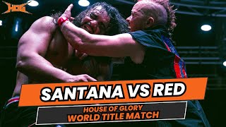 Mike Santana vs Amazing Red FULL MATCH - Mike Santana's Puerto Rican Weekend - 060/08/24