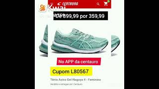 Tênis de corrida Asics Gel-Nagoya 4 - Cupom da Centauro L80567- #asicsnagoya