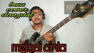 melodi cinta || bass cover dangdut koplo rhoma irama