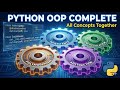 Python OOP Complete Example | All Concepts Together#Python #Programming #OOP