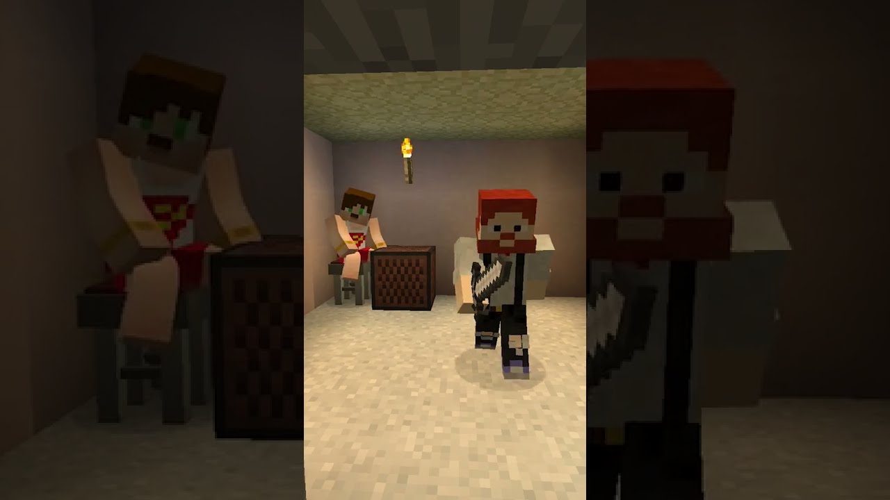 Yakalandik Minecraft Levan Polkka Shorts Youtube