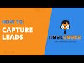 How To Add A Lead Capture Form To Real Geeks Website