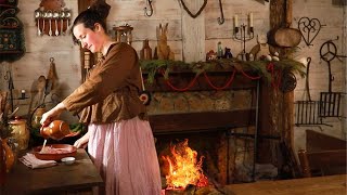 Cozy Winter Cooking 200 Years Ago - January, 1825