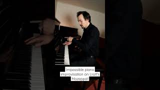 Insane piano improvisation on Liszt's Mazeppa!! by Niklas Klaavo