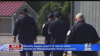 Massachusetts Task Force 1 Team Returns Home After Providing Relief To Louisiana Following Hurricane