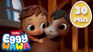 A Mix of Classic and Original Nursery Rhymes for Kids to Enjoy | Eggy Wawa