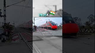 Japan Vs India Train Speed #shorts