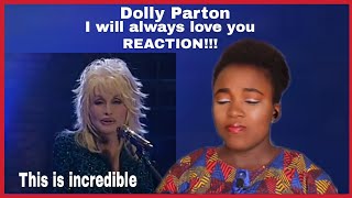 DOLLY PARTON - I WILL ALWAYS LOVE YOU / FIRST TIME REACTION