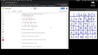 Tapcode Cipher for Codebusters A