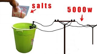 Cách Tạo Ra Điện Từ Nước Muối (How to turn salt water into electricity