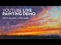 LIVE PAINTING DEMONSTRATION WITH ALAIN PICARD