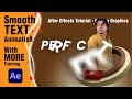 Smooth Text Animation | v19- After Effects Tutorial